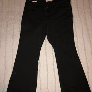 Torrid Size 24R Black Bootcut Jegging